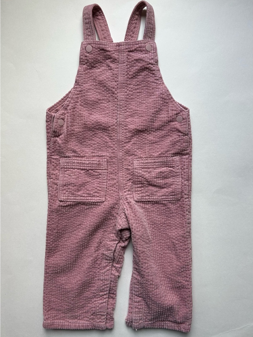 H&M Adorables Kids Pink Corduroy Overalls - Cotton